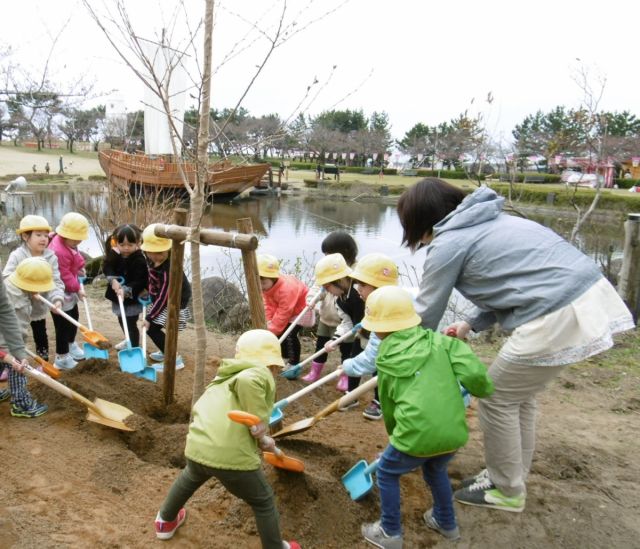 日和山公園の桜の開花状況(4/10)番外編