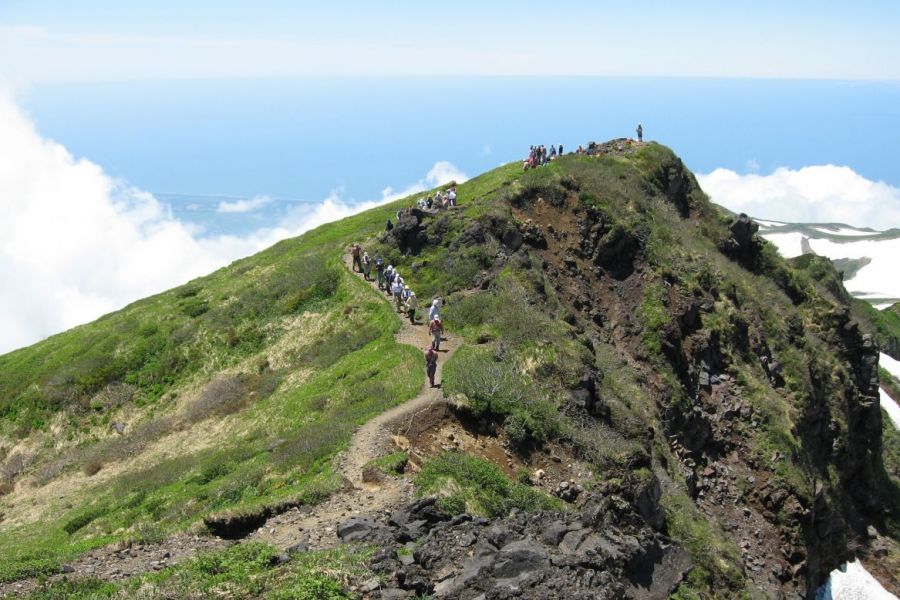 鳥海山登山　湯ノ台口　山頂コース