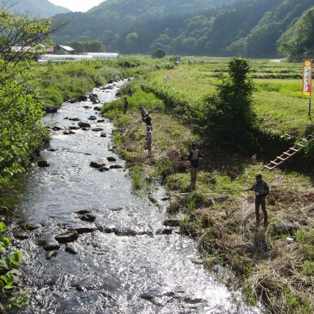 鳥海山やわた前ノ川釣り大会
